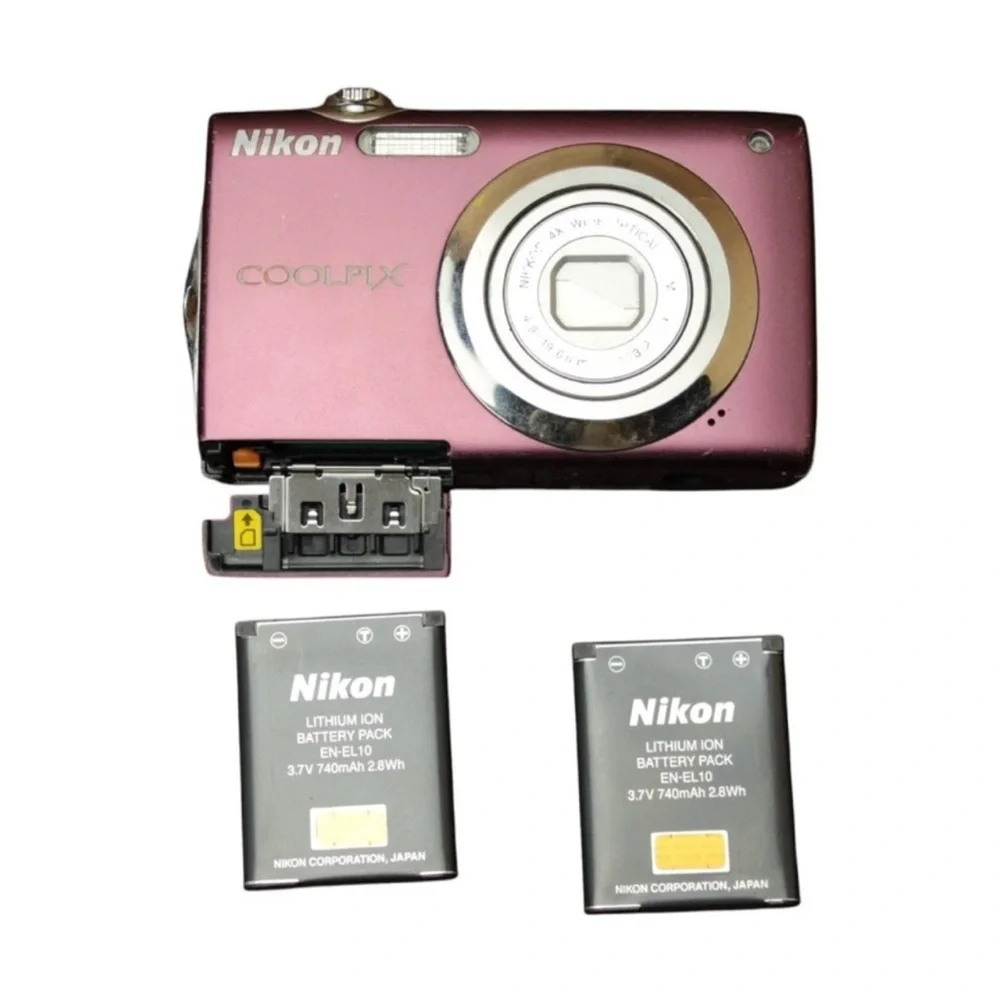 Nikon Coolpix Purple Digital Camera S3000